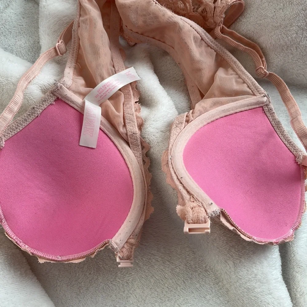 VS front-closure racerback push up bra 32C - Picture 4 of 4